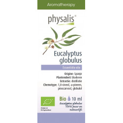 OLEJEK ETERYCZNY EUKALIPTUS GAŁKOWY (EUCALYPTUS GLOBULUS) BIO 10 ml - PHYSALIS