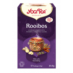 HERBATKA ROOIBOS Z CYNAMONEM I GOŹDZIKAMI BIO (17 x 1,8 g) 30,6 g - YOGI TEA