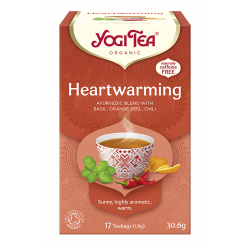 HERBATKA ROZGRZEWAJĄCA (HEARTWARMING) BIO (17 x 1,8 g) 30,6 g - YOGI TEA