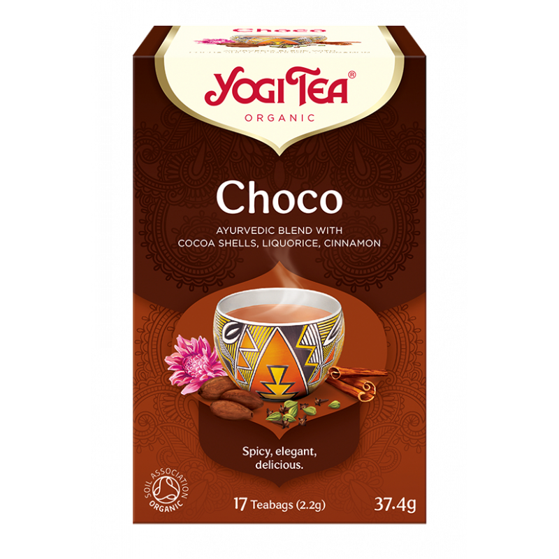HERBATKA CZEKOLADOWA Z KAKAO (CHOCO) BIO (17 x 2,2 g) 37,4 g - YOGI TEA