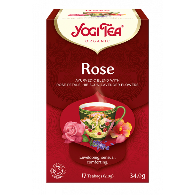 HERBATKA TAO ROSE BIO (17 x 2 g) 34 g - YOGI TEA