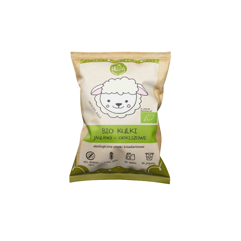 KULKI JAGLANO - ORKISZOWE BIO 160 g - HELPA