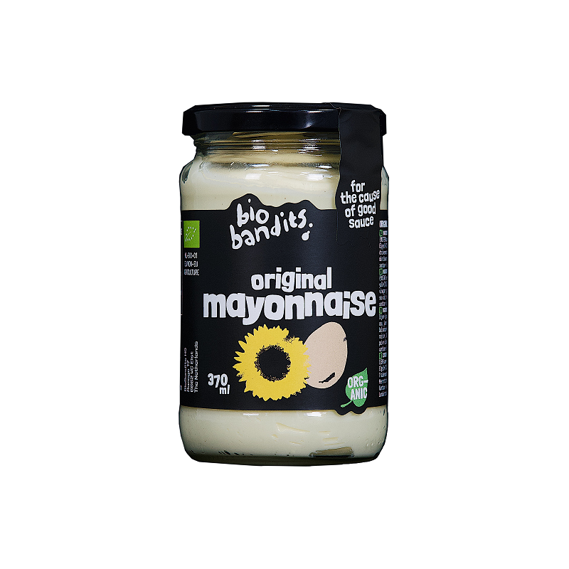 MAJONEZ JAJECZNY BIO 370 ml - BIO BANDITS