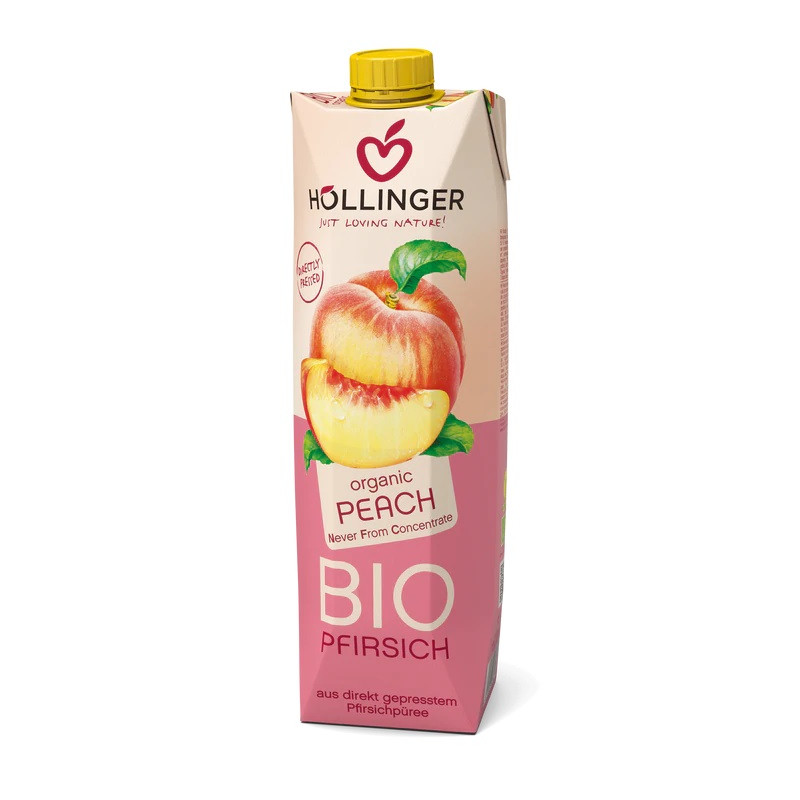 NEKTAR BRZOSKWINIOWY BIO 1 L - HOLLINGER