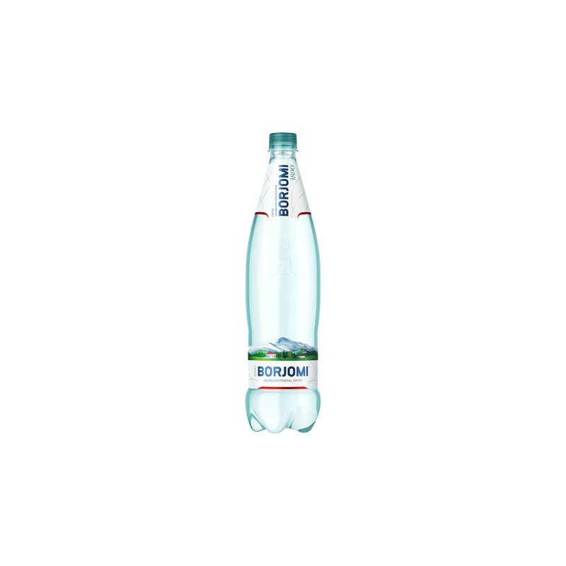 WODA MINERALNA GAZOWANA 1 L - BORJOMI