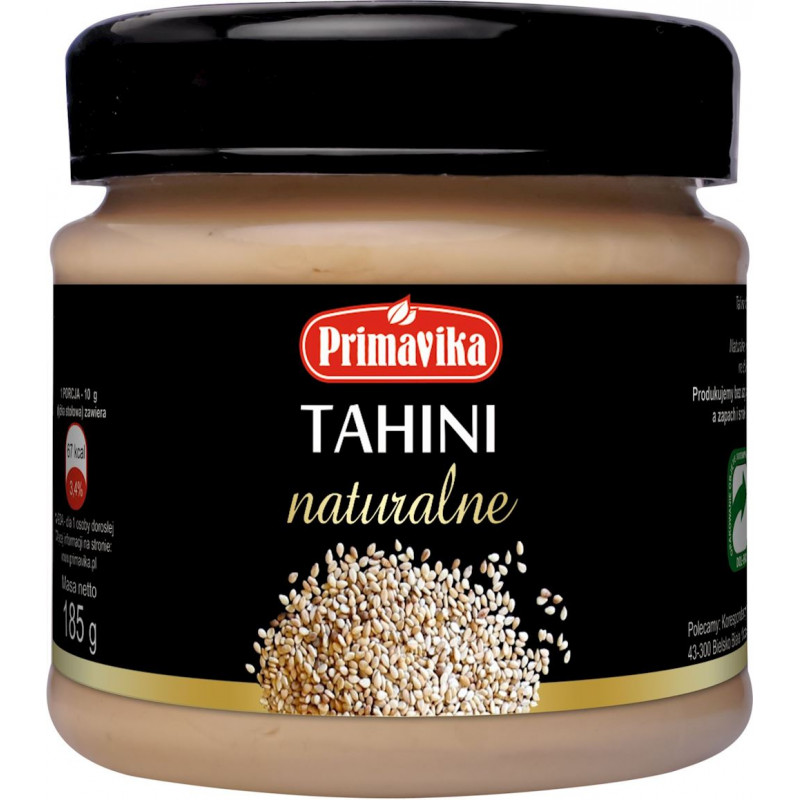 TAHINI (PASTA SEZAMOWA) 185 g - PRIMAVIKA