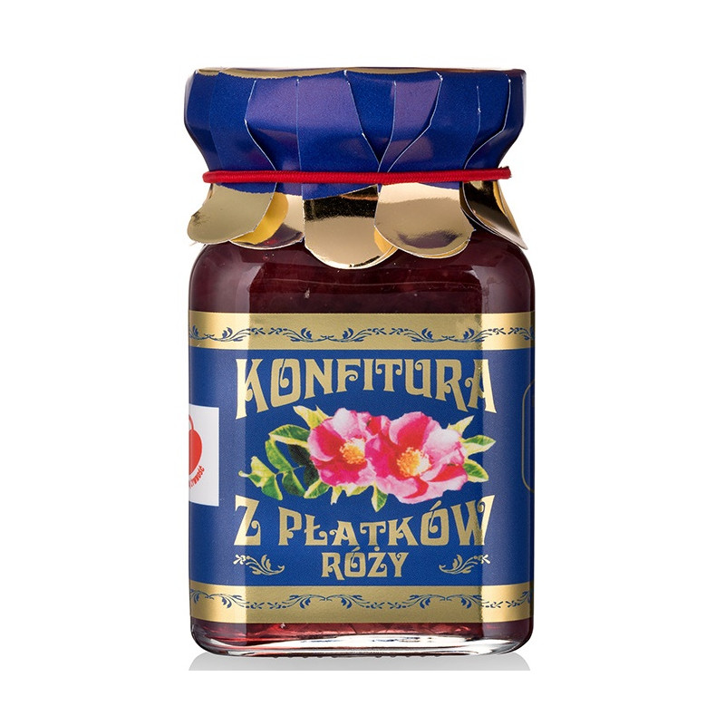KONFITURA Z PŁATKÓW RÓŻY 220 g - POLSKA RÓŻA