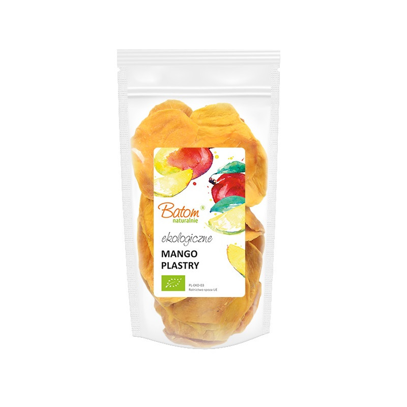 MANGO SUSZONE PLASTRY BIO 200 g - BATOM