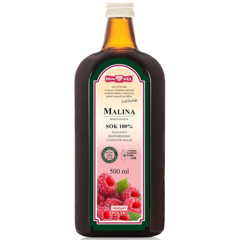 SOK Z MALIN NFC 500 ml - POLSKA RÓŻA