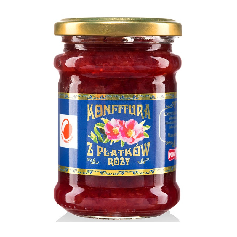 KONFITURA Z PŁATKÓW RÓŻY 330 g - POLSKA RÓŻA