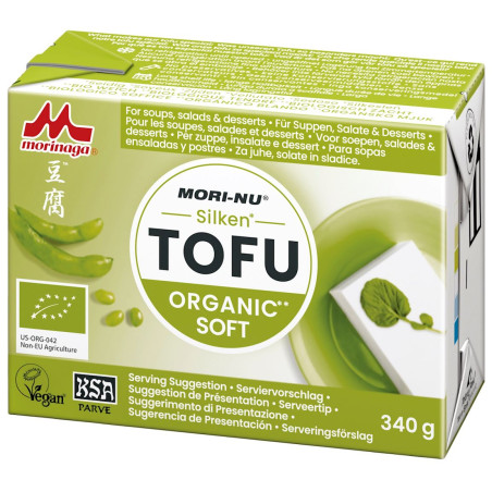 SILKEN TOFU SOFT BEZGLUTENOWE BIO 340 g - MORI-NU