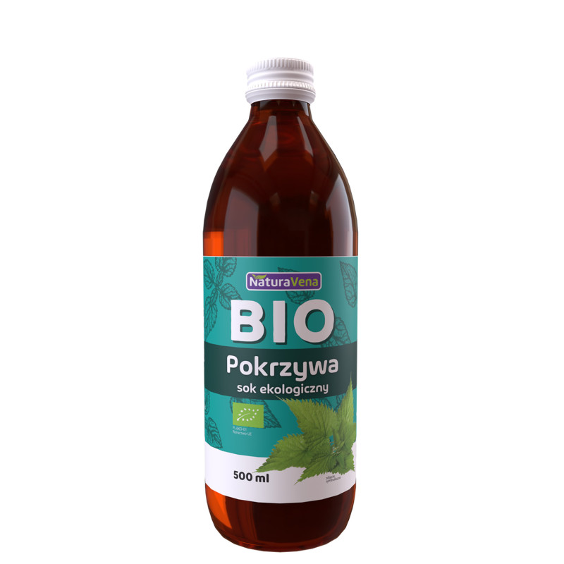 SOK Z POKRZYWY BIO 500 ml - NATURAVENA