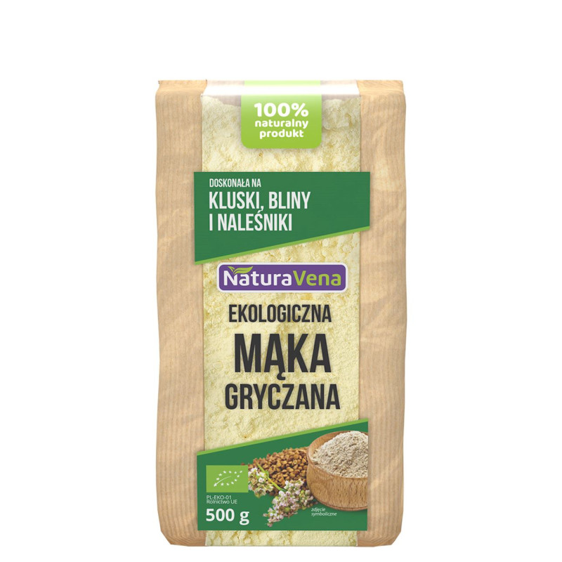 MĄKA GRYCZANA BIO 500 g - NATURAVENA