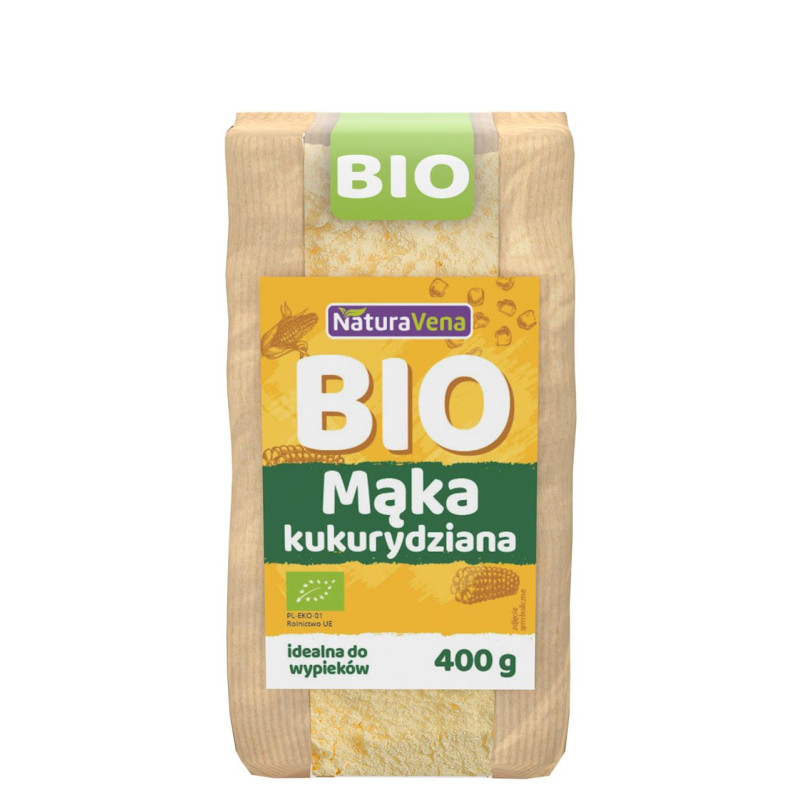 MĄKA KUKURYDZIANA BIO 400 g - NATURAVENA
