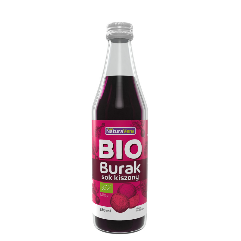 SOK Z BURAKÓW KISZONYCH BIO 250 ml - NATURAVENA