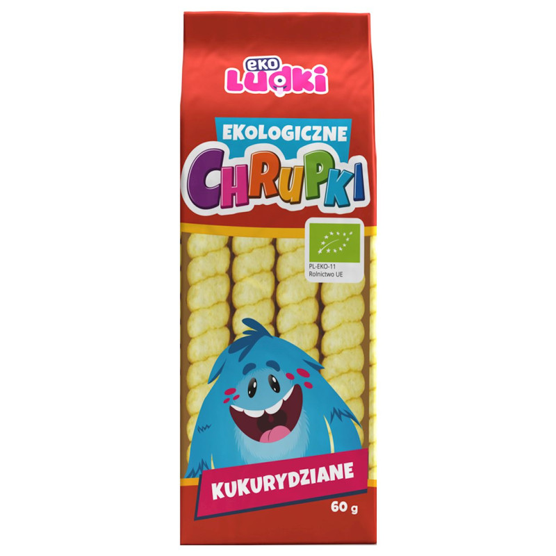 CHRUPKI KUKURYDZIANE BIO 60 g - EKOLUDKI