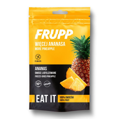 FRUPP OWOCE LIOFILIZOWANE ANANAS 15 g - CELIKO