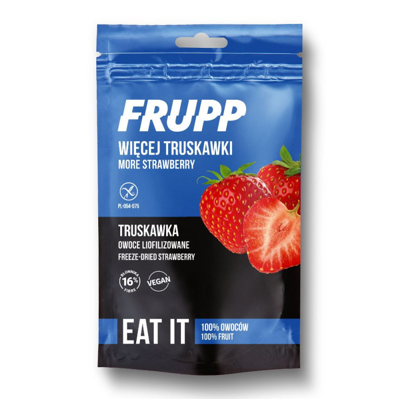 FRUPP OWOCE LIOFILIZOWANE TRUSKAWKA 13 g - CELIKO
