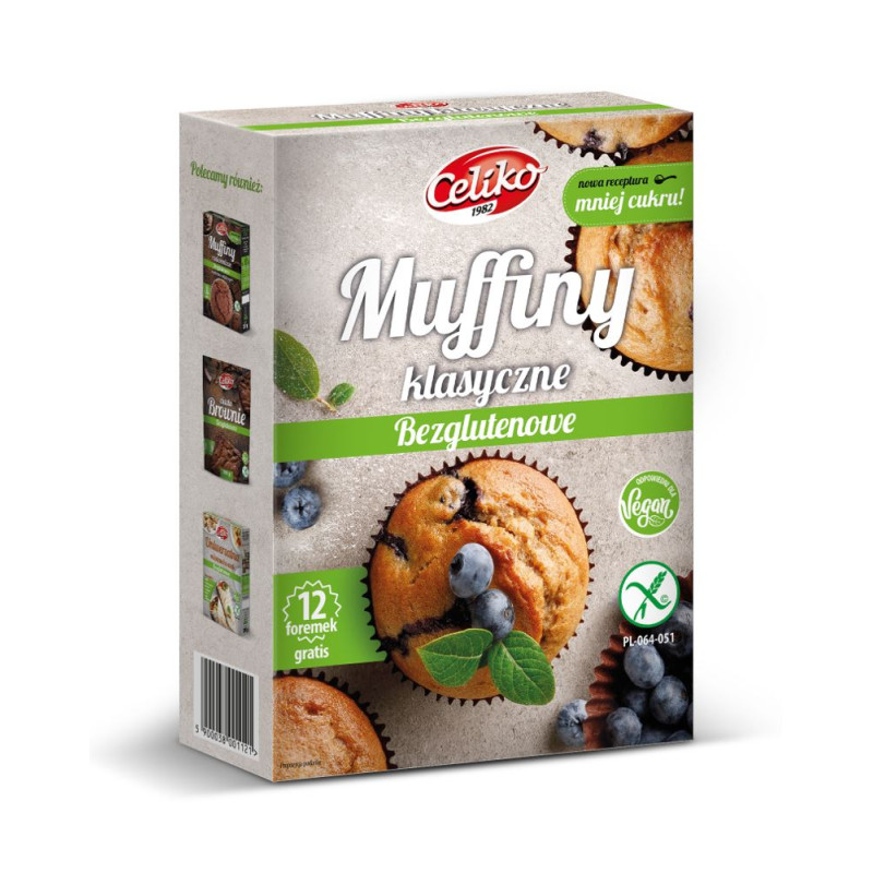 MUFFINY KLASYCZNE 280 g - CELIKO