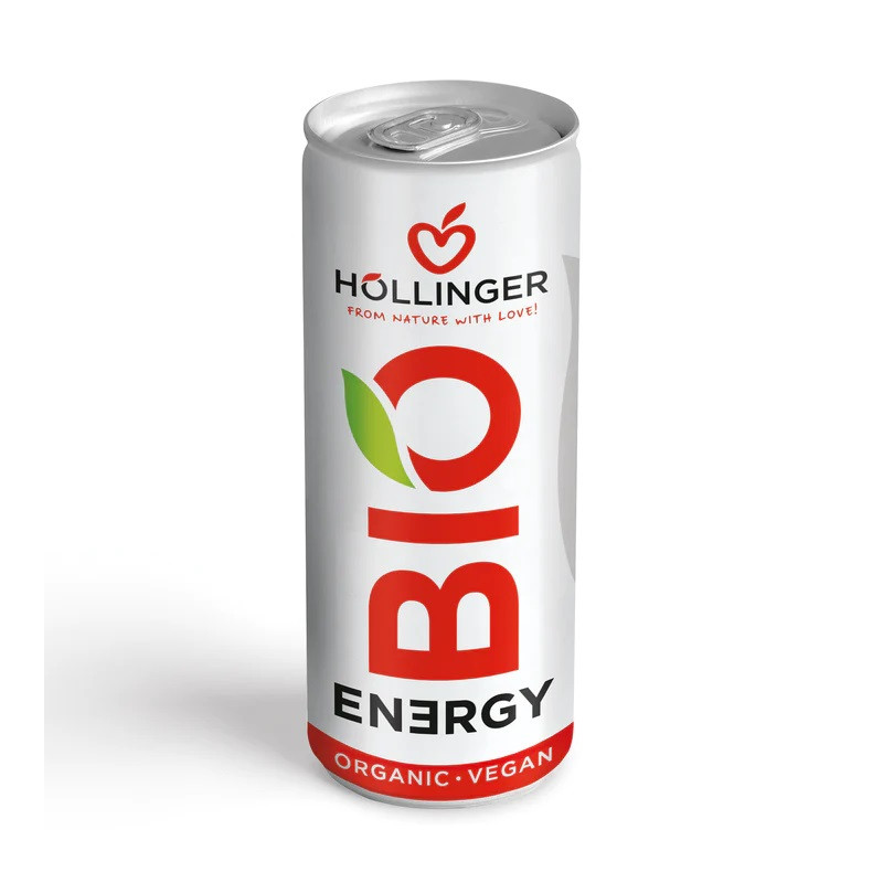 NAPÓJ ENERGETYZUJĄCY O SMAKU JABŁKO - JEŻYNA BIO 250 ml - HOLLINGER