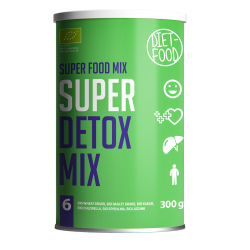 MIESZANKA SUPER DETOX MIX W PROSZKU BIO 300 g - DIET-FOOD