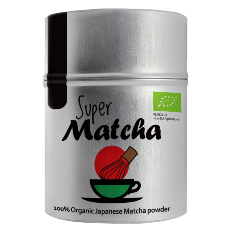 HERBATA ZIELONA MATCHA BIO 40 g - DIET-FOOD