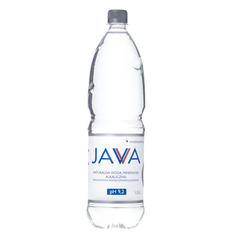 WODA MINERALNA JAVA NIEGAZOWANA 1,5 L - WODY KARPACKIE