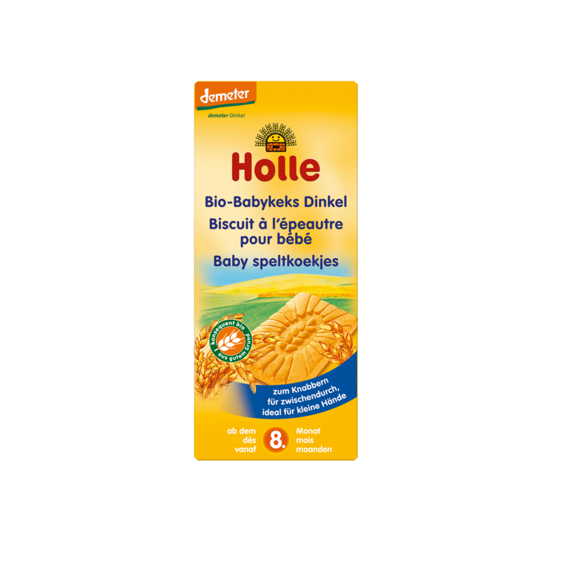 CIASTKA ORKISZOWE PO 8 MIESIĄCU DEMETER BIO 150 g - HOLLE
