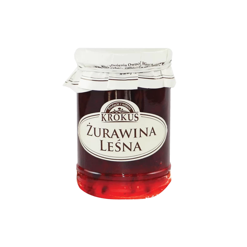 MUS Z ŻURAWINY LEŚNEJ 310 g - KROKUS