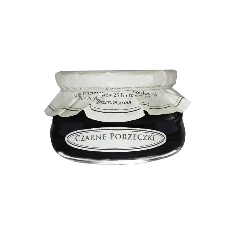 KONFITURA Z CZARNEJ PORZECZKI 320 g - KROKUS
