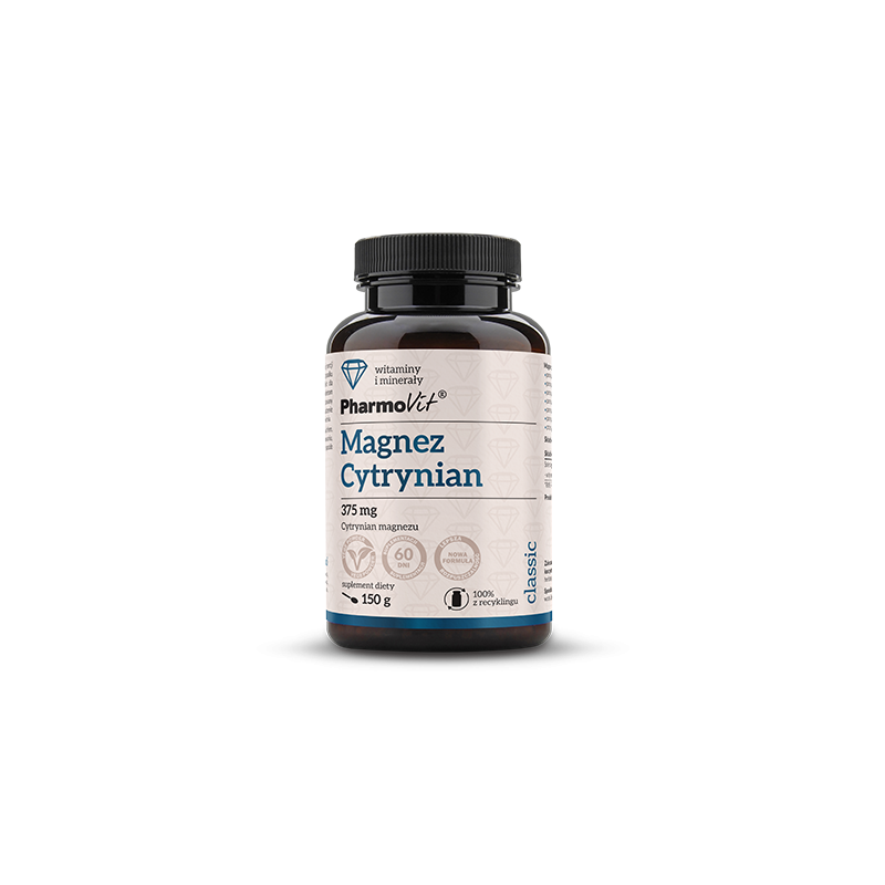 CYTRYNIAN MAGNEZU PROSZEK BEZGLUTENOWY 150 g - PHARMOVIT (CLASSIC)
