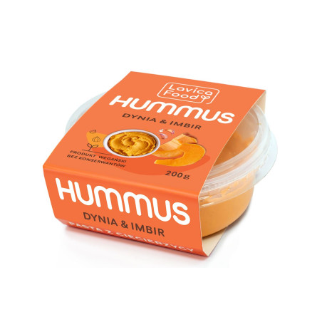 HUMMUS DYNIA I IMBIR 200 g - LAVICA FOOD