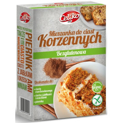 MIESZANKA DO WYPIEKU CIASTA KORZENNEGO BEZGLUTENOWA 300 g - CELIKO (PRODUKT SEZONOWY)