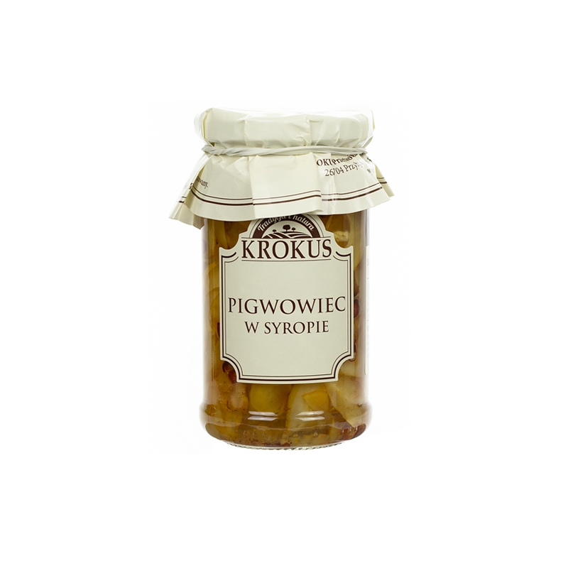 PIGWOWIEC W SYROPIE BEZGLUTENOWY 240 g (80 g) - KROKUS
