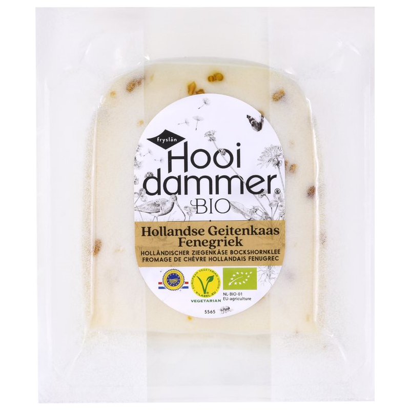 KOZI SER DOJRZEWAJĄCY Z KOZIERADKĄ (50 % TŁUSZCZU W SUCHEJ MASIE) BIO 200 g - HOOIDAMMER