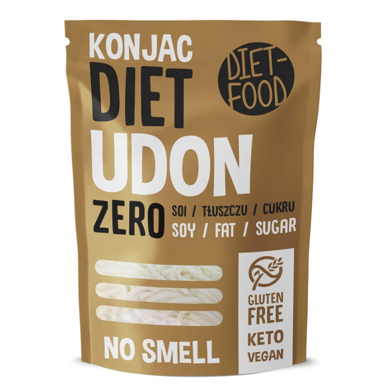 MAKARON (KONJAC TYPU UDON) BEZGLUTENOWY 270 g - DIET-FOOD