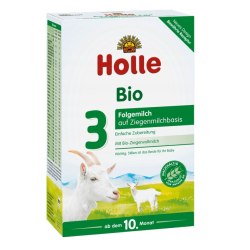 MLEKO KOZIE 3 NASTĘPNE DLA NIEMOWLĄT PO 6 MIESIĄCU DEMETER BIO 400 g - HOLLE