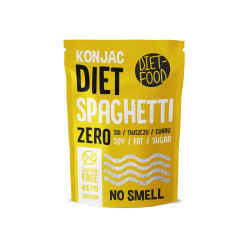 MAKARON (KONJAC TYPU SPAGHETTI) BEZGLUTENOWY 270 g (200 g) - DIET-FOOD