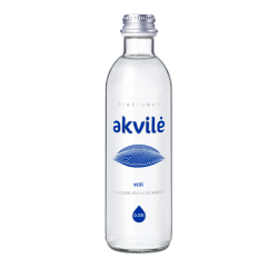 NATURALNA WODA MINERALNA NIEGAZOWANA 330 ml (SZKŁO) - AKVILE