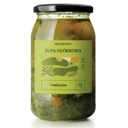 ZUPA OGÓRKOWA BIO 900 ml - DELIKATNA (ZAKWASOWNIA)