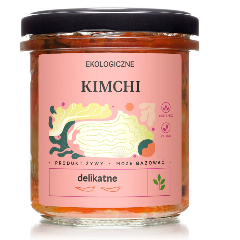 KIMCHI DELIKATNE BIO 300 g - DELIKATNA (ZAKWASOWNIA)