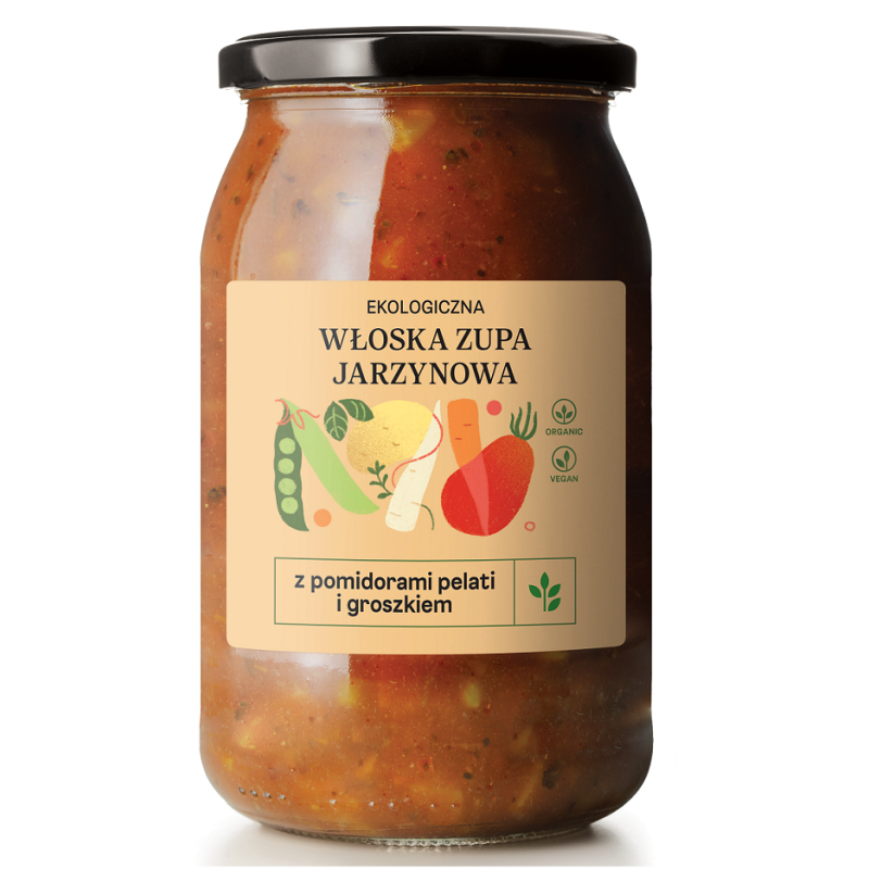 ZUPA WŁOSKA JARZYNOWA BIO 900 ml - DELIKATNA (ZAKWASOWNIA)