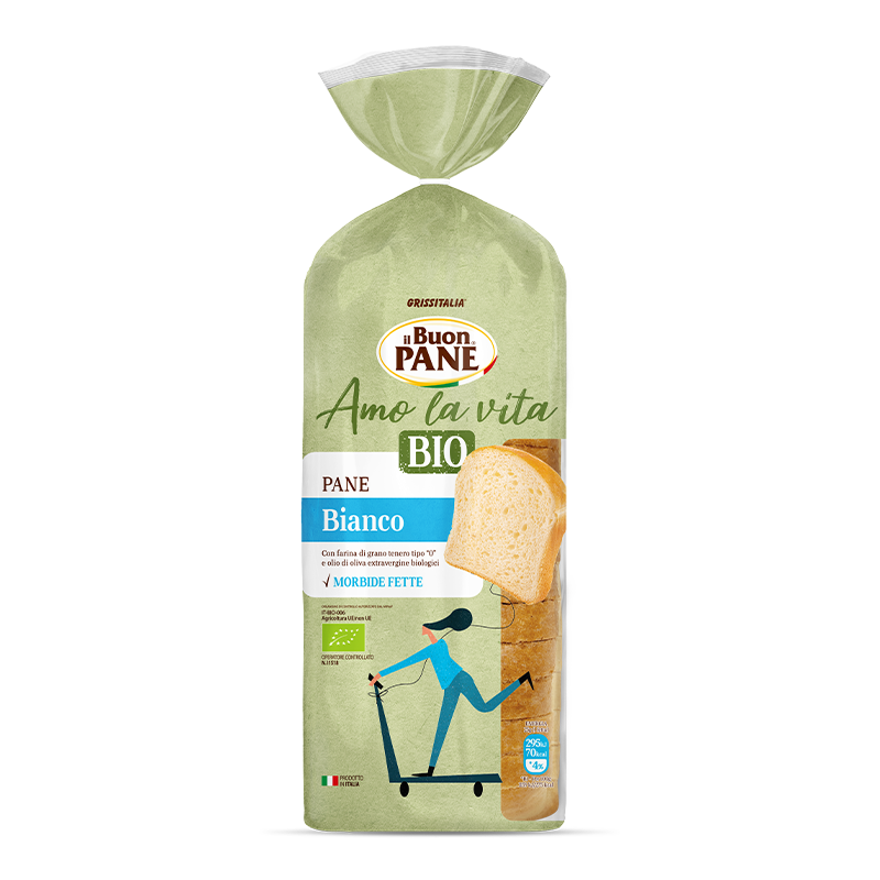 CHLEB TOSTOWY BIO 400 g - IL BUON PANE