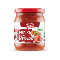 FASOLKA A'LA PO BRETOŃSKU BEZGLUTENOWA 480 g - PRIMAVIKA
