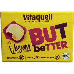 SMAROWIDŁO ROŚLINNE BEZ OLEJU PALMOWEGO (VEGAN BUTBETTER) BIO 250 g - VITAQUELL