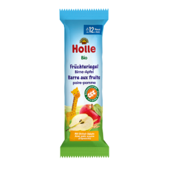 BATON OWOCOWY GRUSZKA - JABŁKO OD 12 MIESIĄCA BIO 25 g - HOLLE