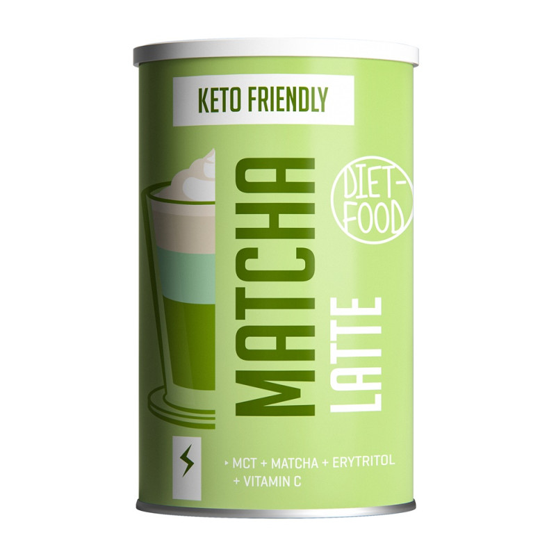KETO MATCHA LATTE 300 g - DIET-FOOD