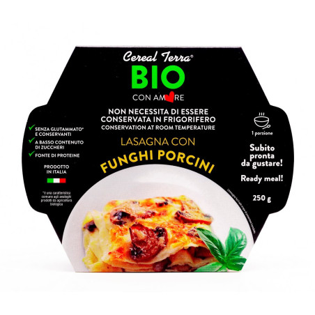 LASAGNE Z GRZYBAMI BIO 250 g - CEREAL TERRA