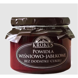 WIŚNIE I JABŁKA BEZ DODATKU CUKRU 310 g - KROKUS