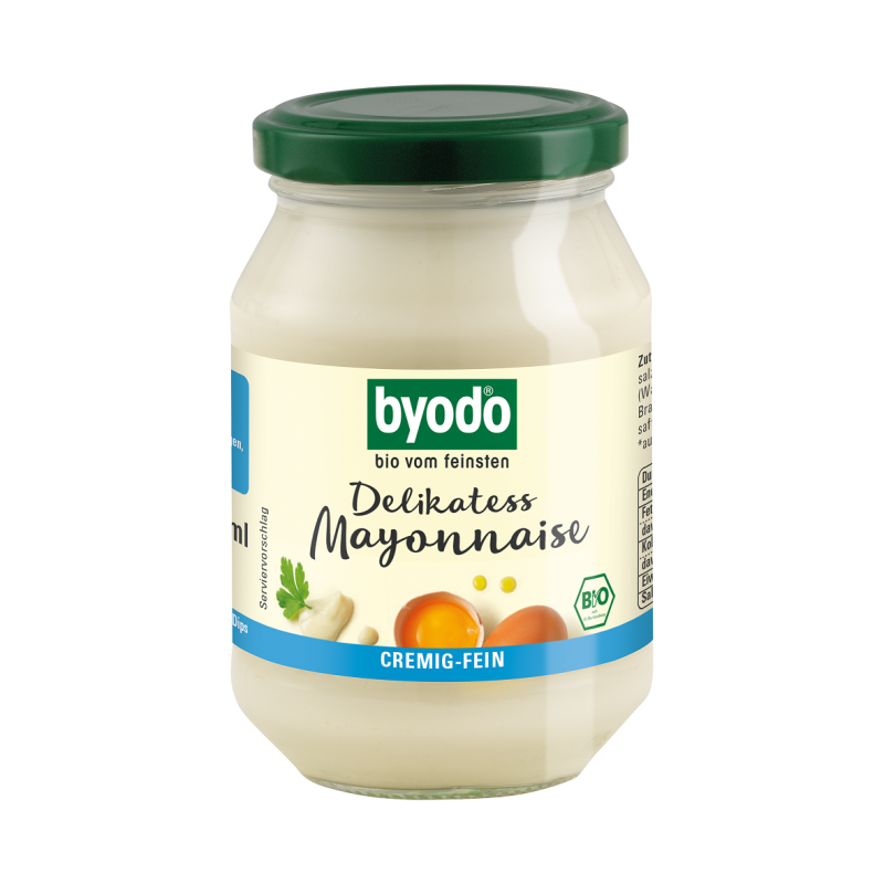 MAJONEZ DELIKATNY BEZGLUTENOWY BIO 250 ml - BYODO